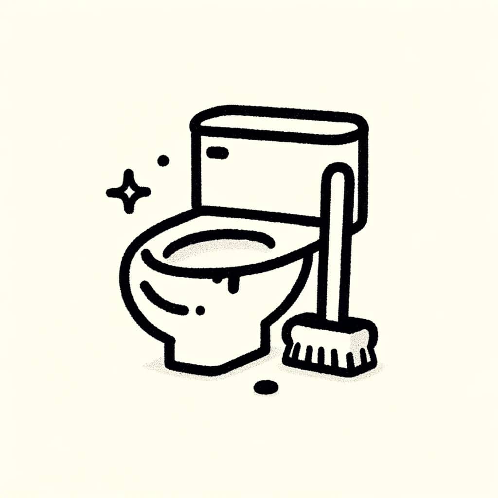 Fjern kalk i toilet
