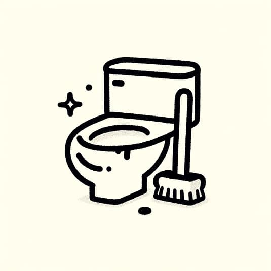 Fjern kalk i toilet